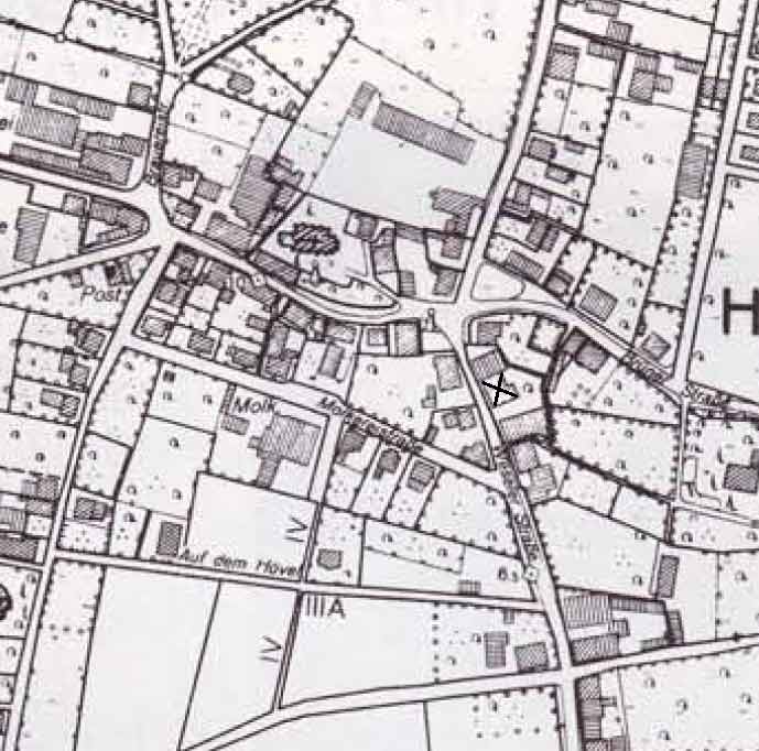 Ortskern Hamminkeln im Jahr 1956 Hamminkeln 1956