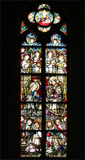Kirchenfenster in der katholischen Kirche von Hamminkeln Kirchenfenster katholischen Kirche Hamminkeln