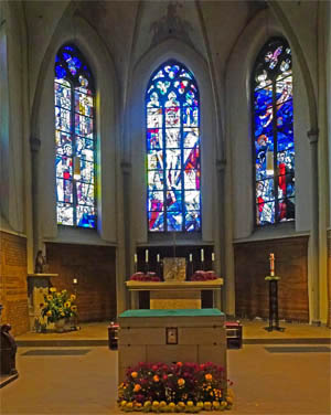 Chorfenster im Kloster Marienthal