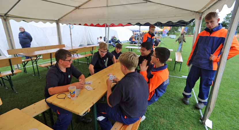 Kreiszeltlager der Jugendfeuerwehren