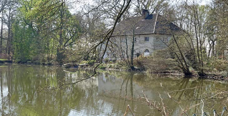 Küningsmühle mit Teich