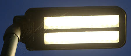 Doppelte LED-Straßenlaterne