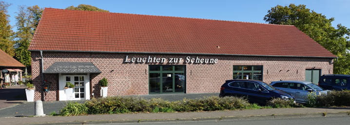Leuchten zur Scheune