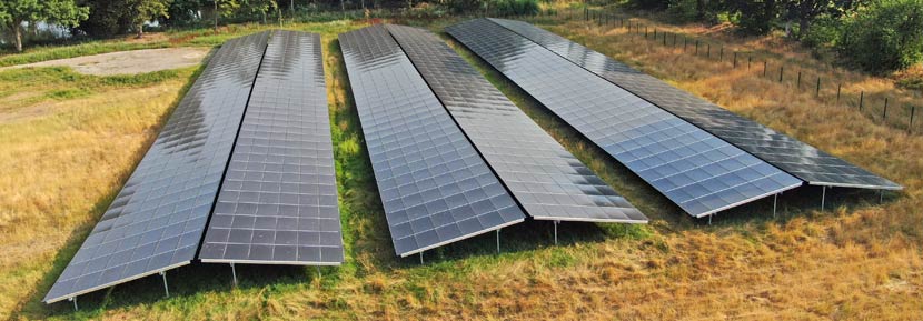 Freiflächen-Photovoltaikanlage