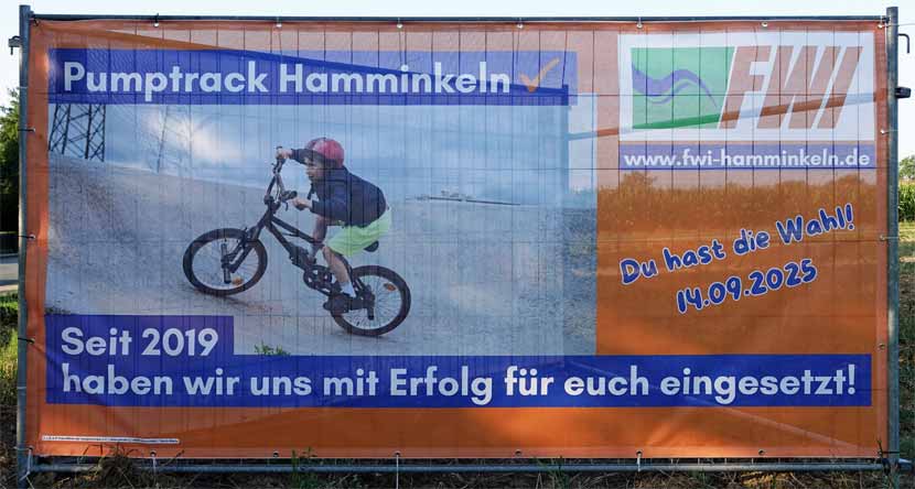 FWI wirbt bei jungen Wählern um Stimmen bei der Kommunalwahl FWI setzt sich für Pumptrack ein