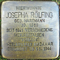 Stolperstein Hamminkeln-Marienthal