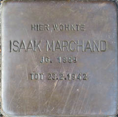 Stolperstein Isaak Marchand