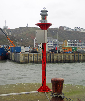 Molenfeuer Helgoland Binnenhafen Ost Molenfeuer Ost