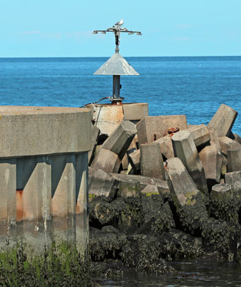 Molenfeuer Helgoland-Nordosthafen Nordwest Molenfeuer Helgoland-Nordosthafen