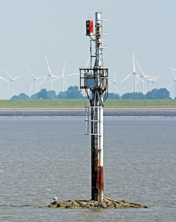 Altes Oberfeuer Norddeich Einfahrt