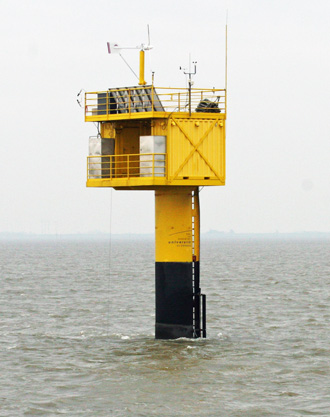 Messturm vor Spiekeroog