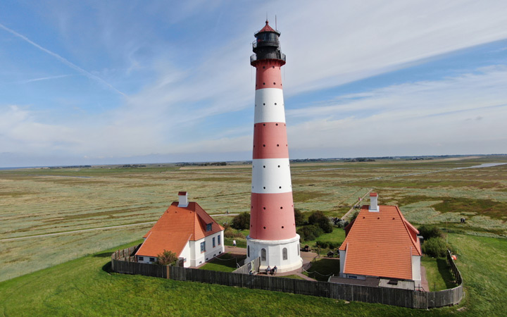 Leuchtturm Westerheversand Leuchtturm Westerheversand