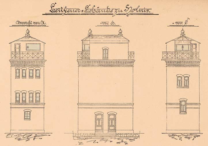 Alter Leuchtturm Holnis (1896-1967) Alter Leuchtturm Holnis