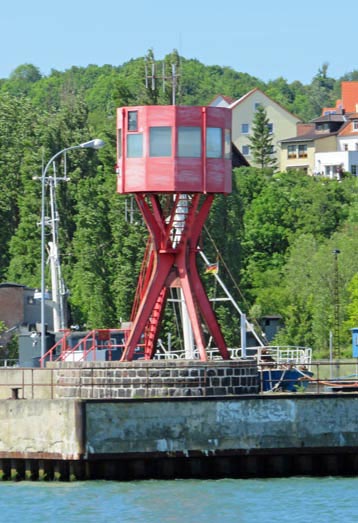 Molenfeuer Sassnitz auf der Westmole Molenfeuer Sassnitz
