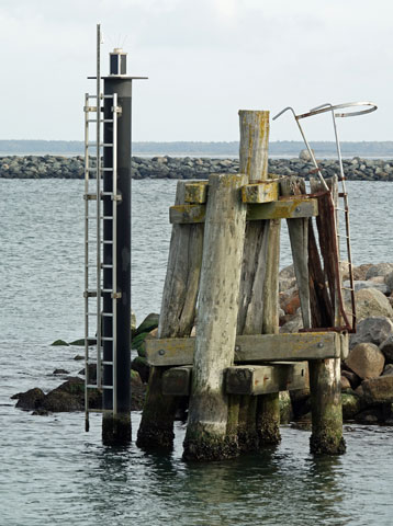 Warnfeuer Warnemünde im Alten Strom