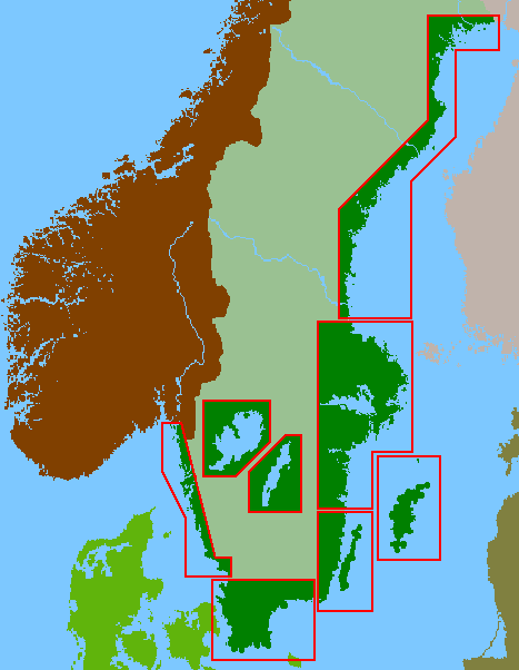 Leuchttürme in Schweden