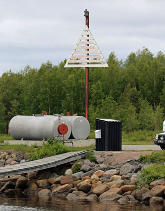 Unterfeuer Haparanda hamn