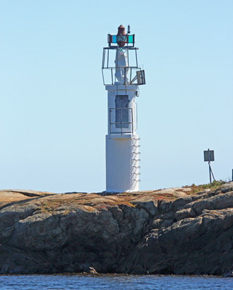 Leuchtfeuer Kågnäshällan Leuchtturm Kågnäshällan