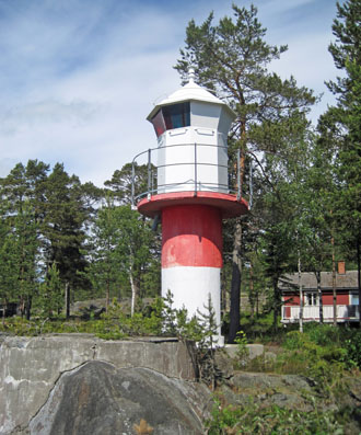 Leuchtturm Kyrkhälludden