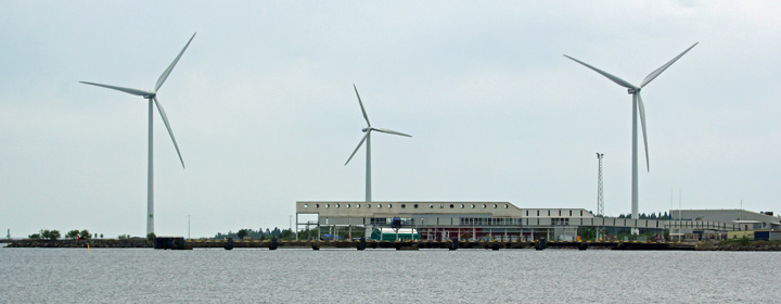 Leuchtfeuer am Windpark Lill-Truthällan Lill-Truthällan