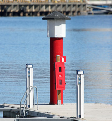 rnsköldsvik Hafeneinfahrt