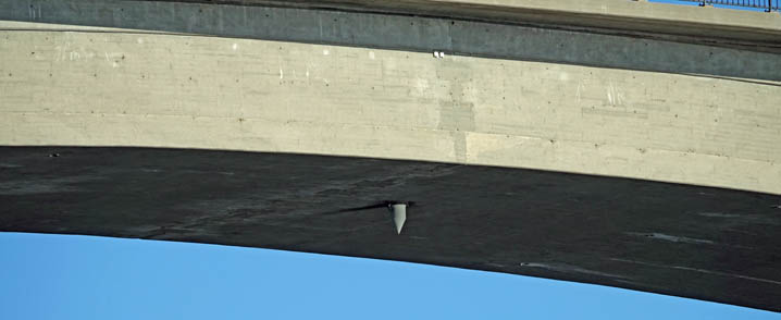 Racon an der Sandöbrücke West