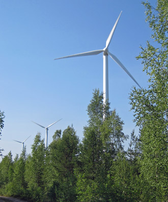 Windturbine Stocka