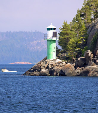 Leuchtturm Trysundaön Leuchtturm Trysundaön