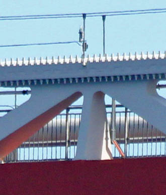 Leuchtfeuer Högakustenbron