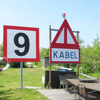 Unterfeuer Fårösund Kabel