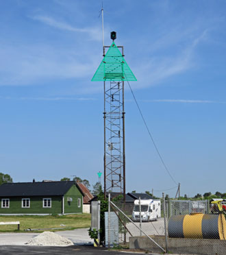 Unterfeuer Ronehamn Gröna