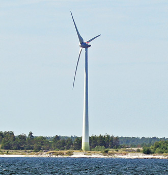 Windturbine Smöjeudd