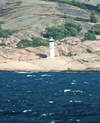 Leuchtturm Blå Jungfrun Blå Jungfrun