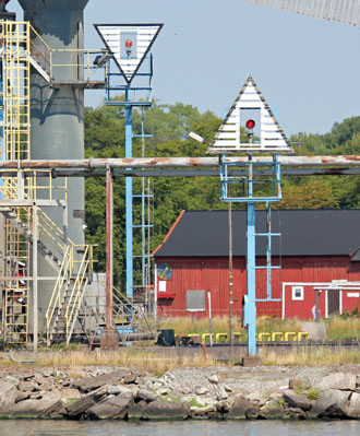 Richtfeuer Degerhamn rot Richtfeuer Degerhamn rot