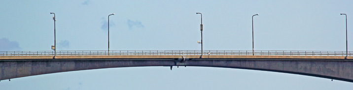 Leuchtfeuer land-Brücke