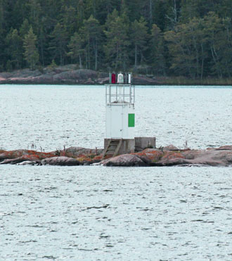 Leuchtfeuer Fåröhällan