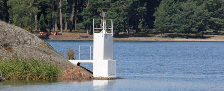 Leuchtfeuer Hallsfjrden