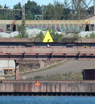 Unterfeuer Oxelsund Hafen