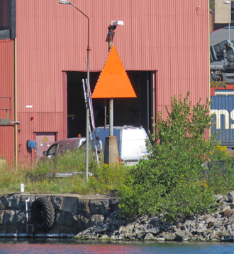 Unterfeuer Oxelsund Hafen