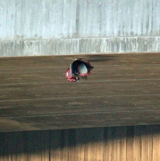 Leuchtfeuer Tranebergsbron Mitte Tranebergsbron Mitte
