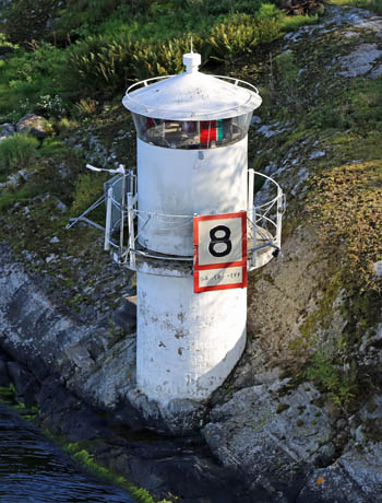 Leuchtturm Vrmd-Garpen