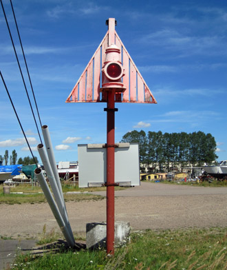 Unterfeuer Landskrona-Lundakrakajen