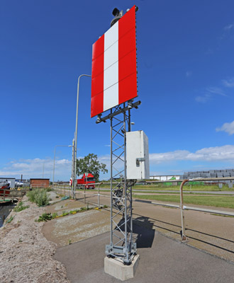 Unterfeuer Landskrona-Södra Hamnbassängen