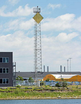 Oberfeuer Malmö-Industriehafen