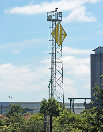 Unterfeuer Malm-Industriehafen