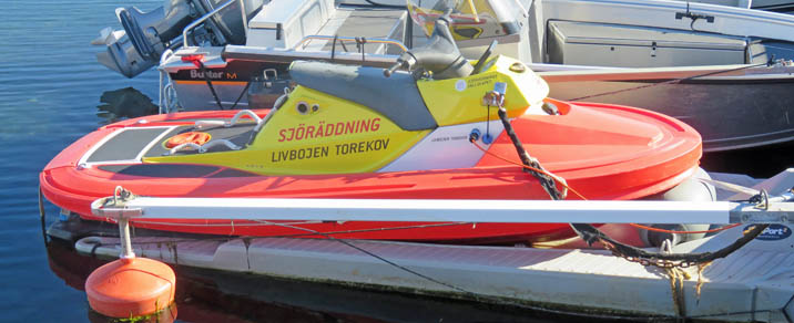 Seenotrettungsboot in Torekov