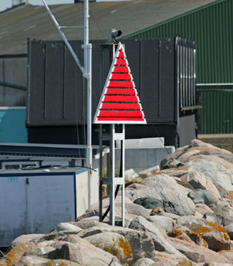 Unterfeuer Ystad Båthamn Unterfeuer Ystad Båthamn