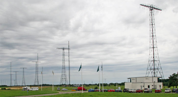 Sendemasten der Radiostation Grimeton Radiostation Grimeton