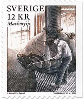 Briefmarke Mackmyra