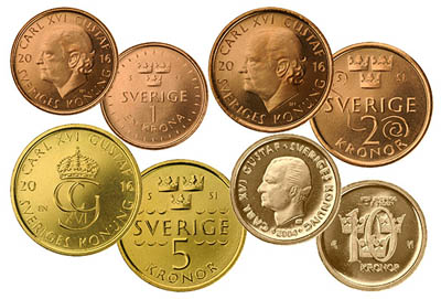Schwedische Münzen